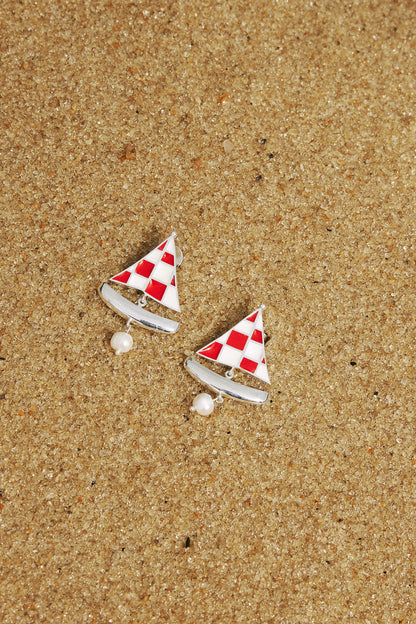 Brinco Veleiro - prata