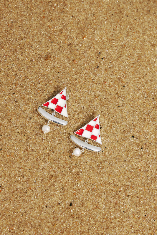 Brinco Veleiro - prata