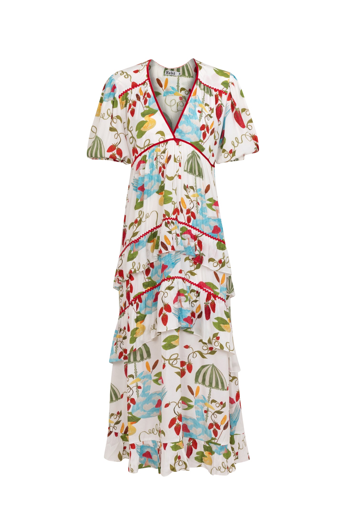 Vestido Afeto Patinhos - off