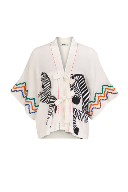 Kimono Zebra - off