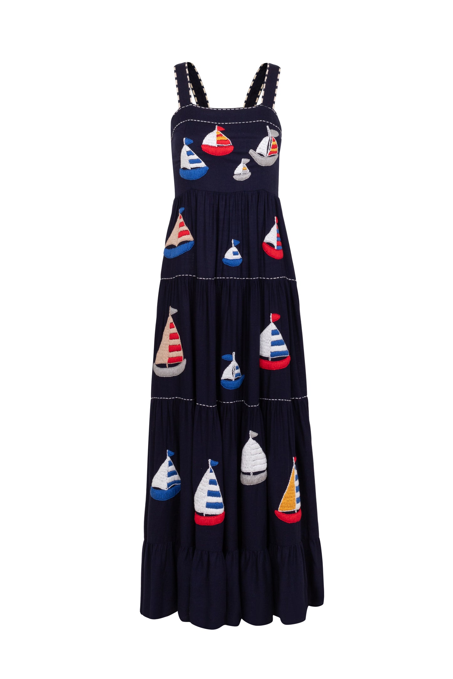 Vestido Amanda Barcos - marinho