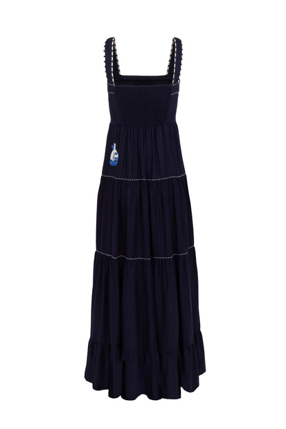 Vestido Amanda Barcos - marinho