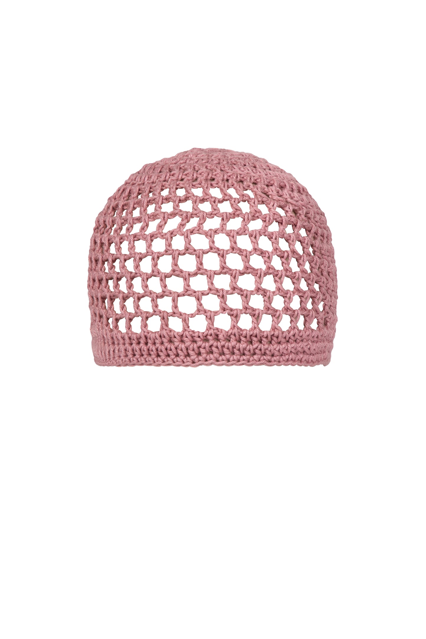 Touca de Crochê - rosa