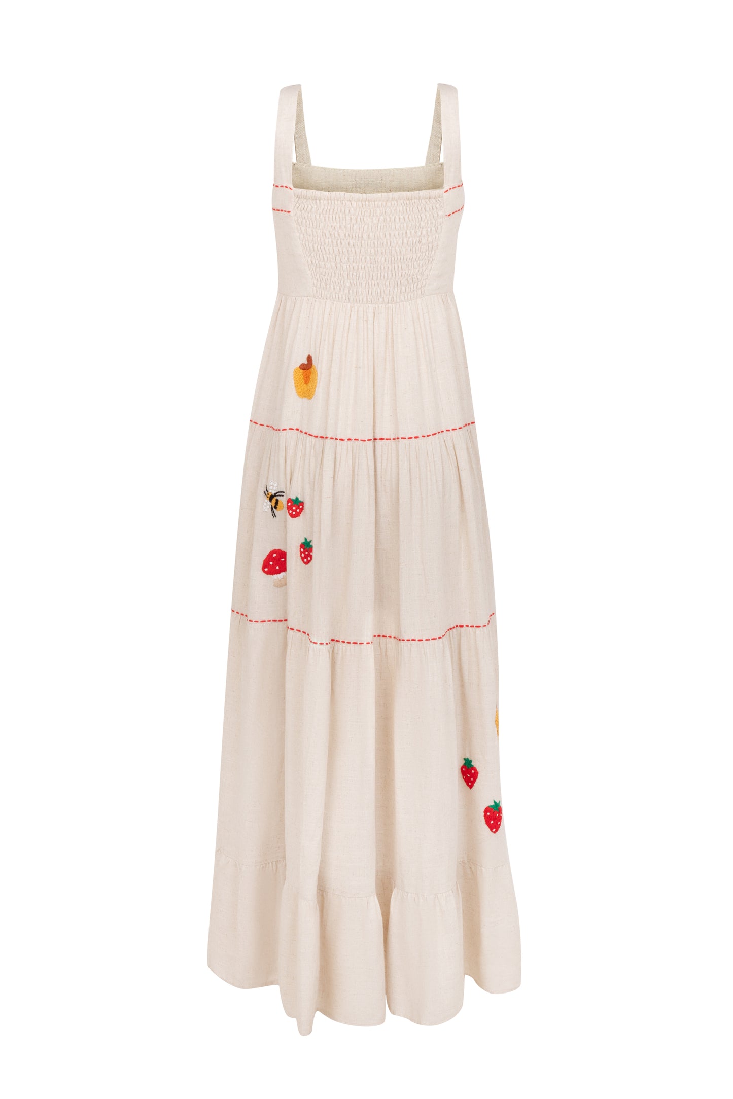 Vestido Amanda Doçura - cru