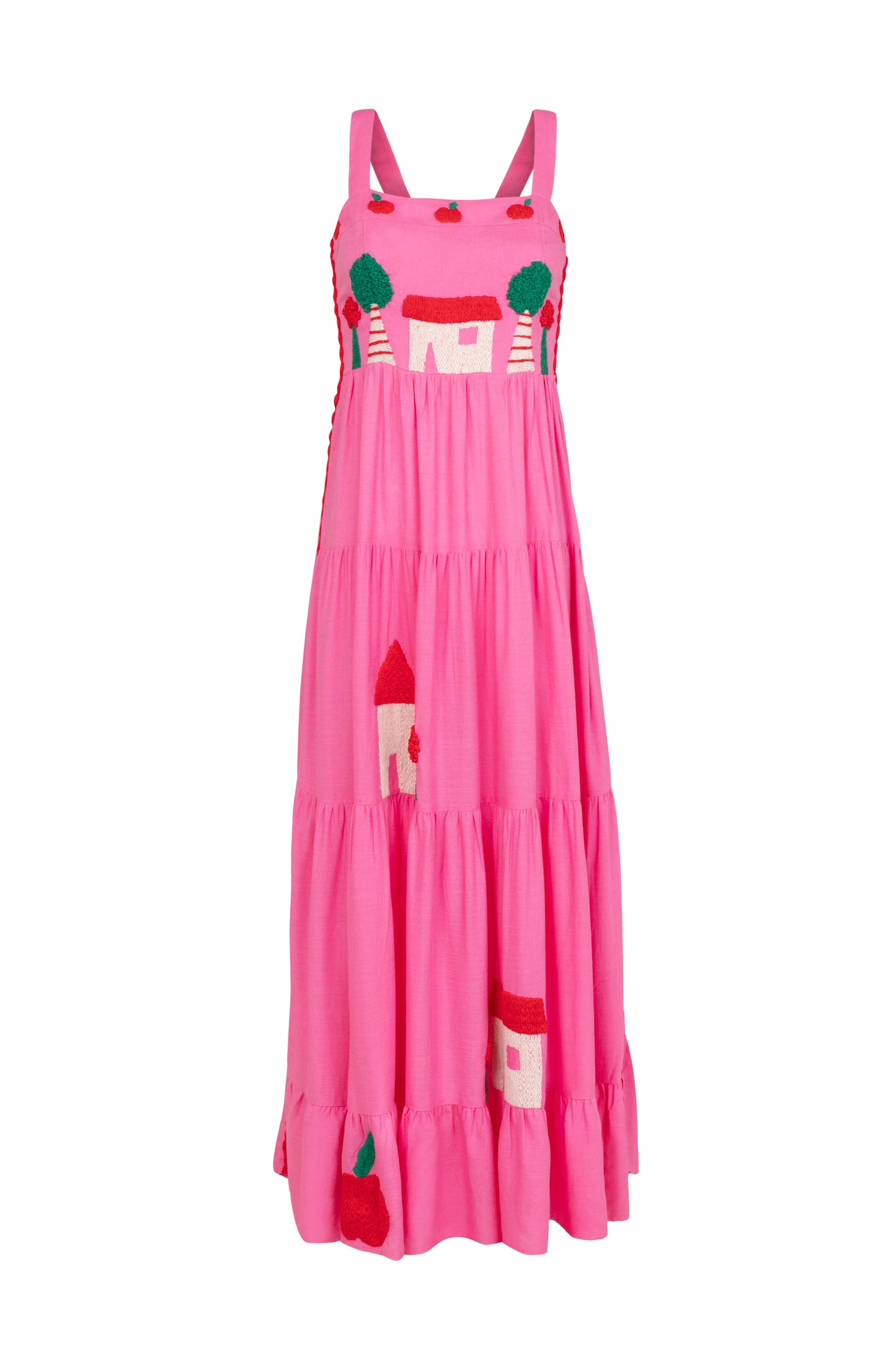 Vestido Amanda Pomar - rosa