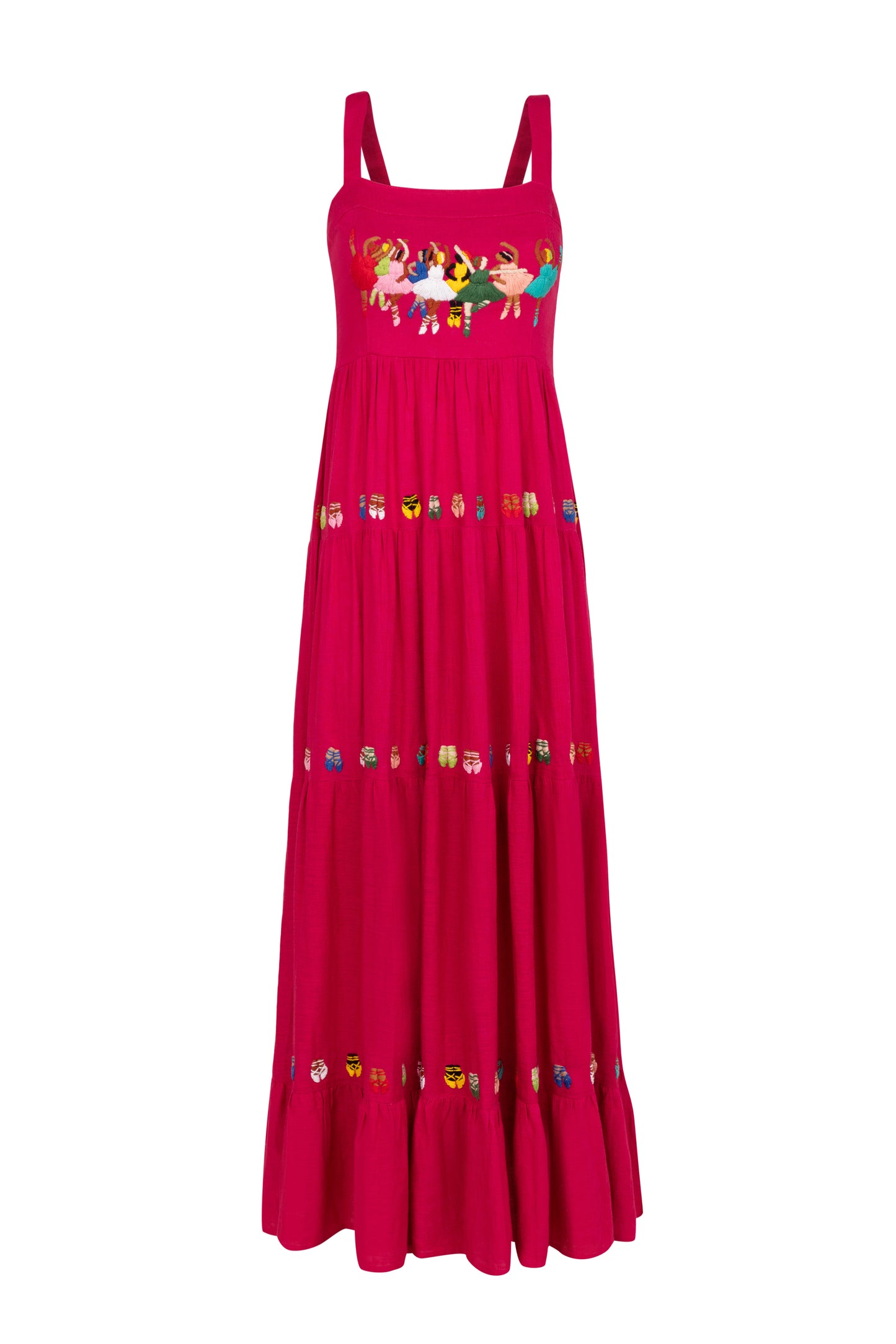 Vestido Amanda Sapatilha - pink