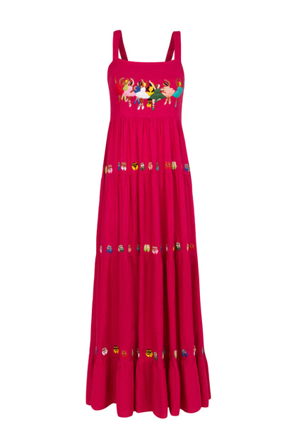 Vestido Amanda Sapatilha - pink