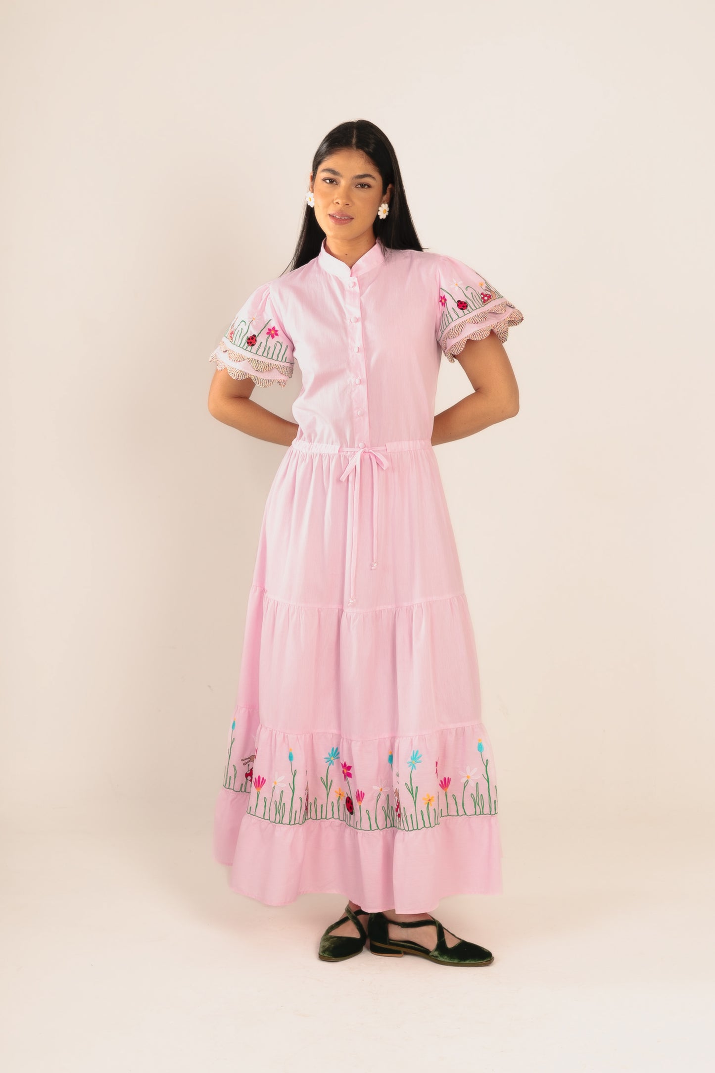 Vestido Frida Sonho - rosa