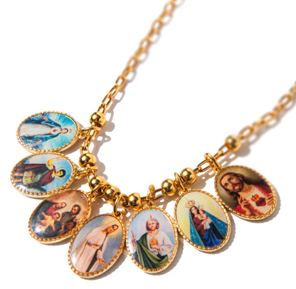 Colar Corrente Santos - dourado