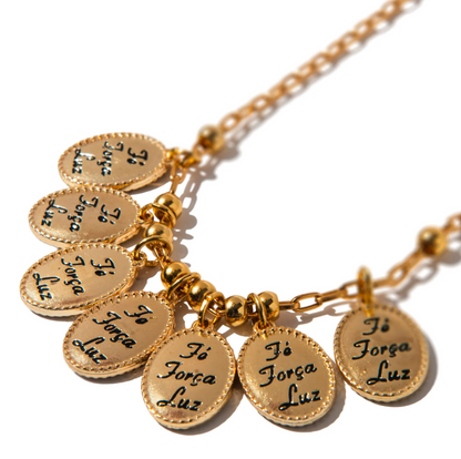 Colar Corrente Santos - dourado