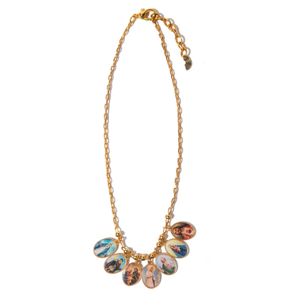 Colar Corrente Santos - dourado