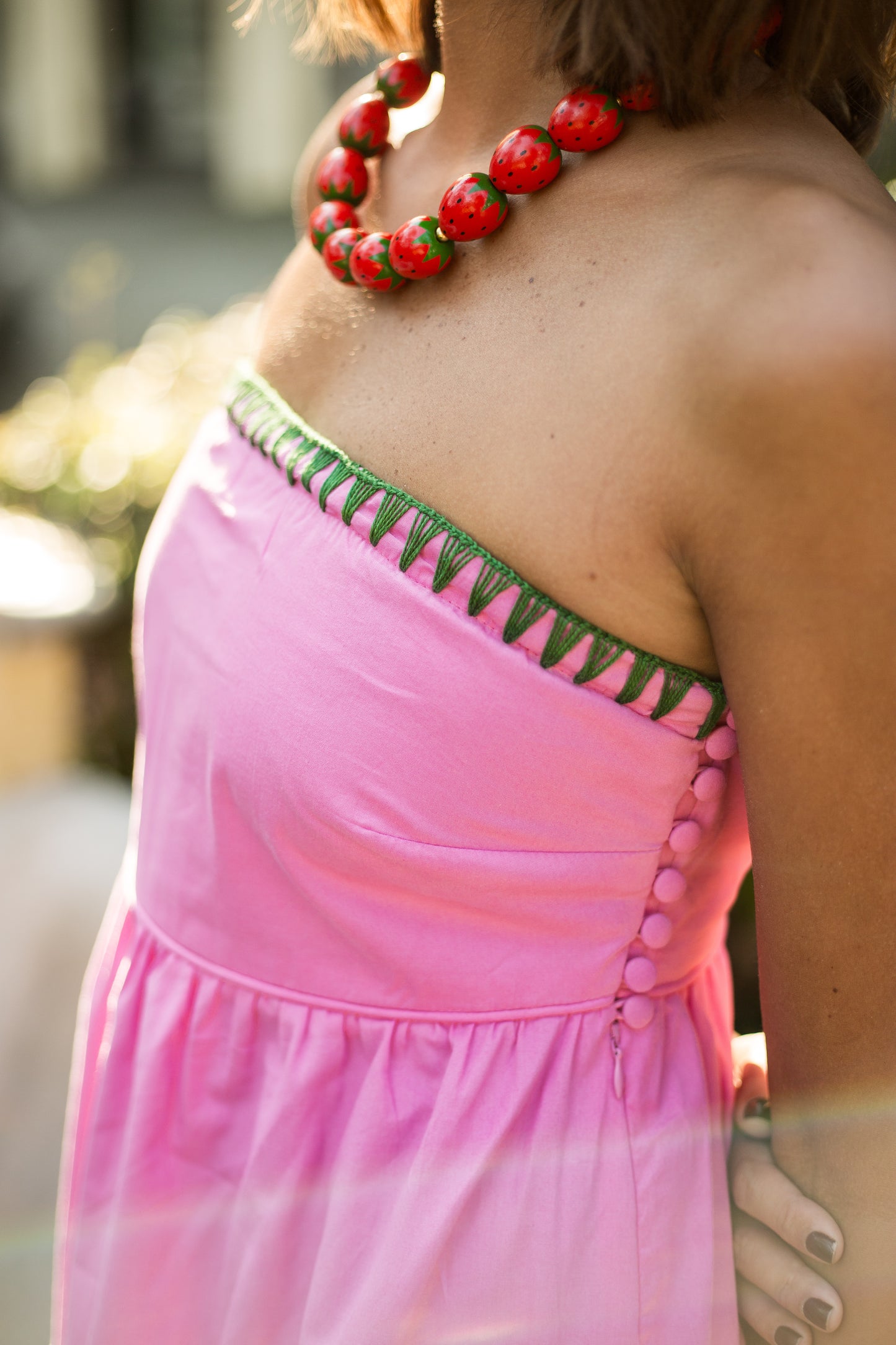 Vestido Kaia Tomate - rosa