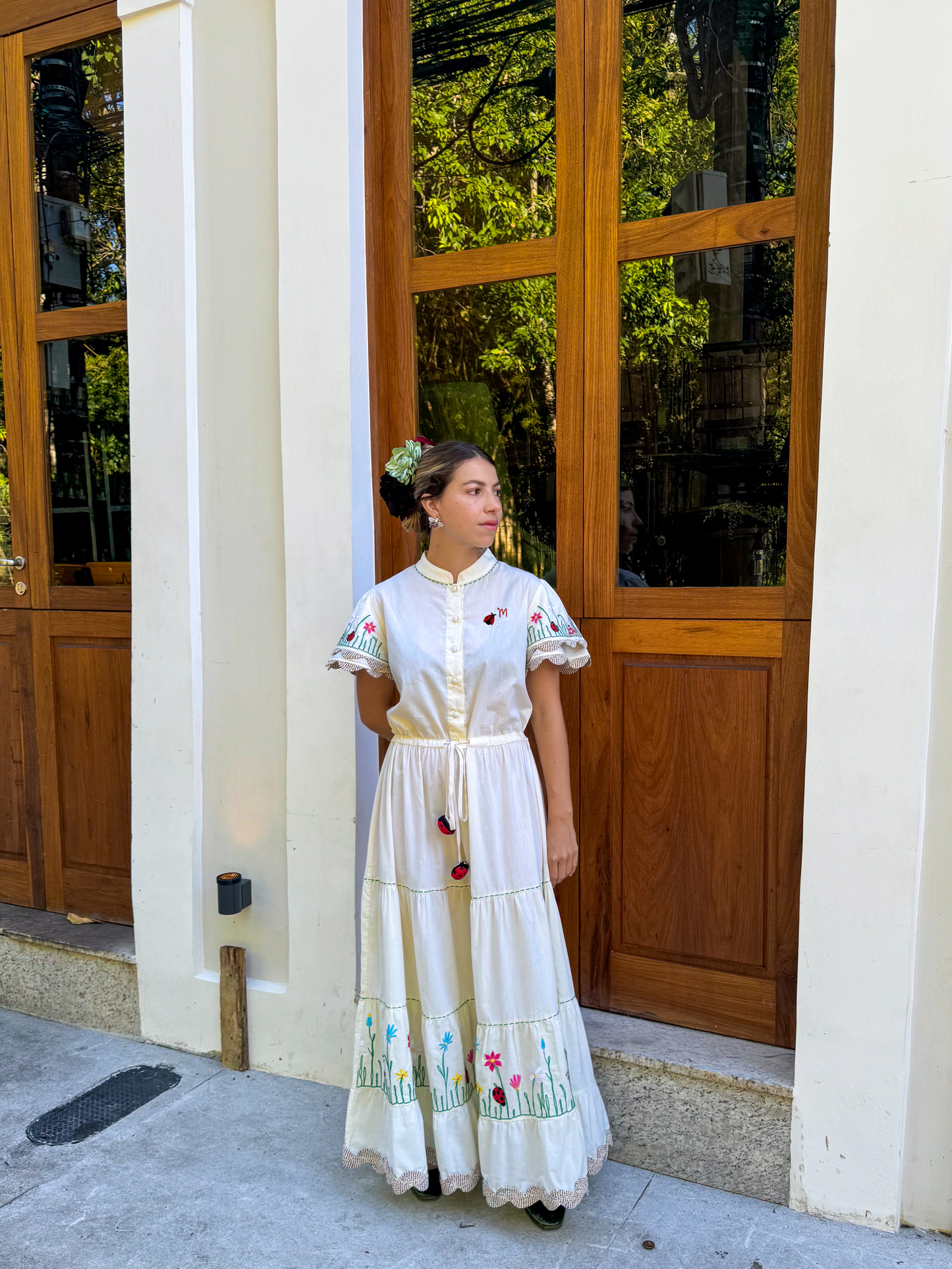 Personalize seu sonho - Vestido Frida Amarelo