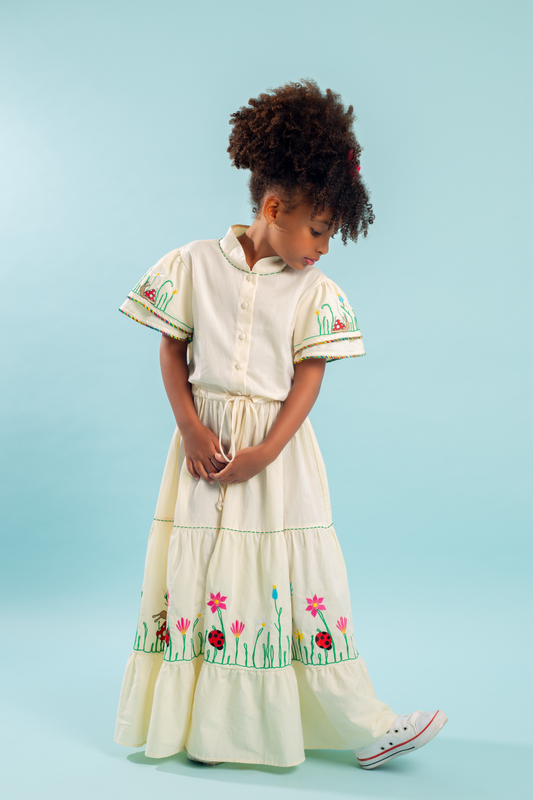 Personalize seu sonho - Vestido Frida Mini Amarelo