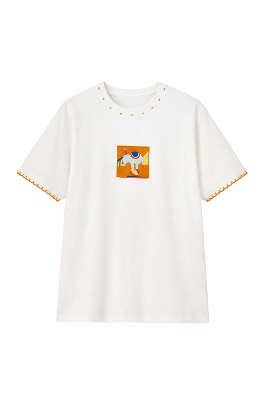 T-Shirt Elefante - off