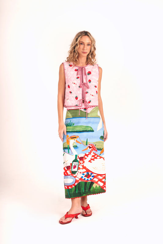 Lagoa Skirt - pink