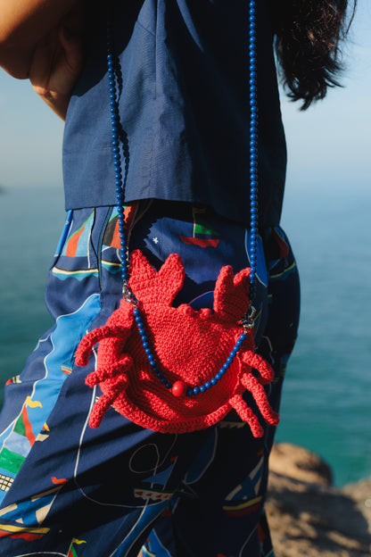 Bolsa Caranguejo - vermelho