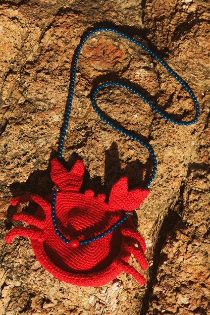 Bolsa Caranguejo - vermelho