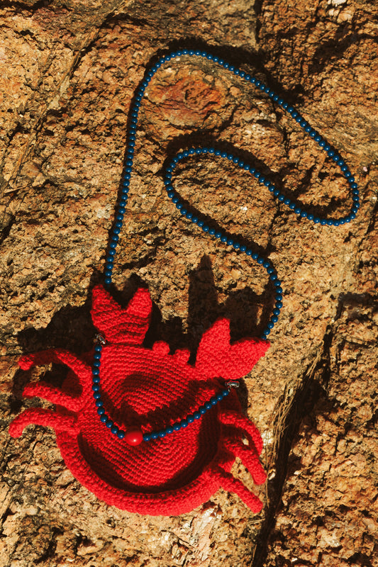 Bolsa Caranguejo - vermelho