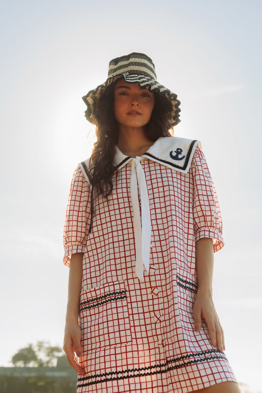 Vestido Navy Patacho - off