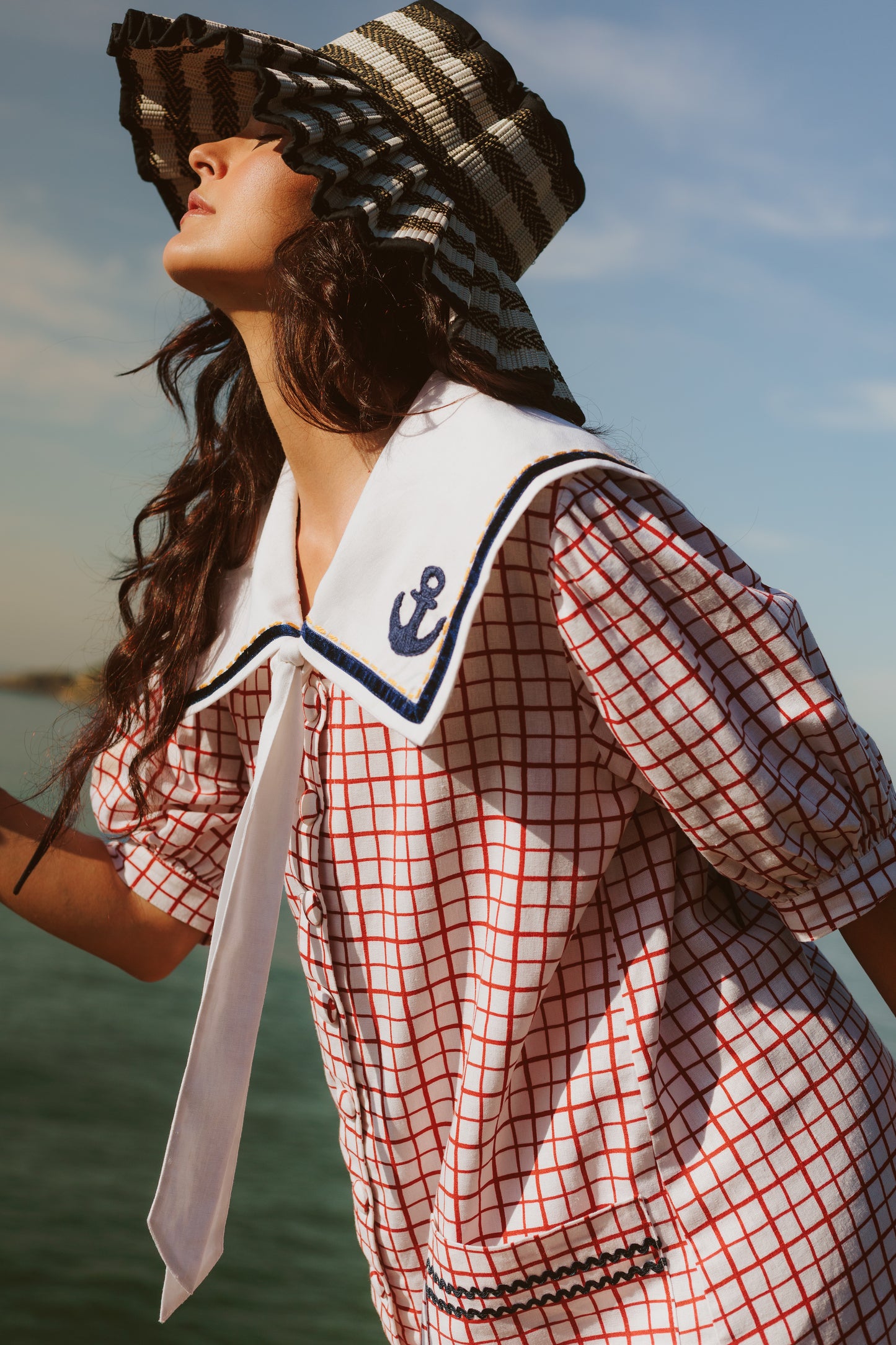 Vestido Navy Patacho - off
