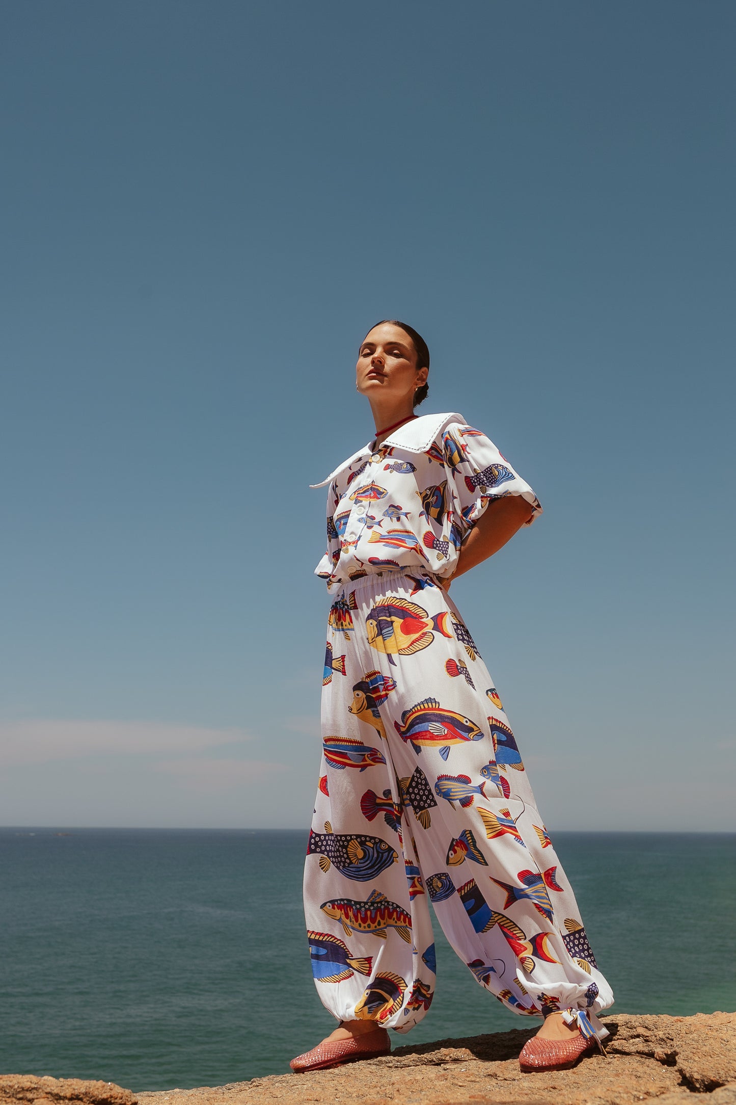 Camisa Marinheiro Búzios - branco