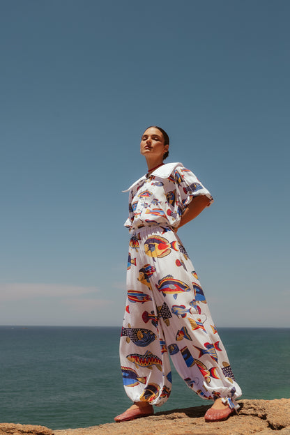 Camisa Marinheiro Búzios - branco