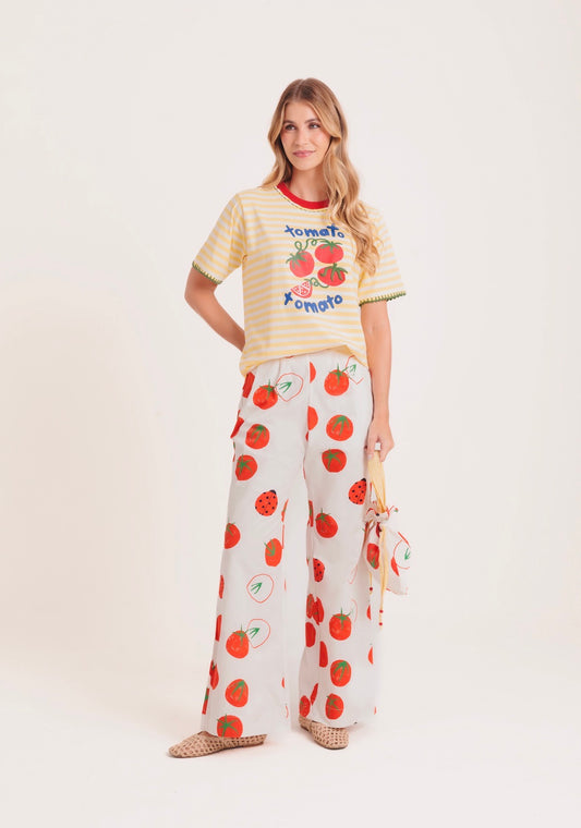 Calça Chica Tomates - off