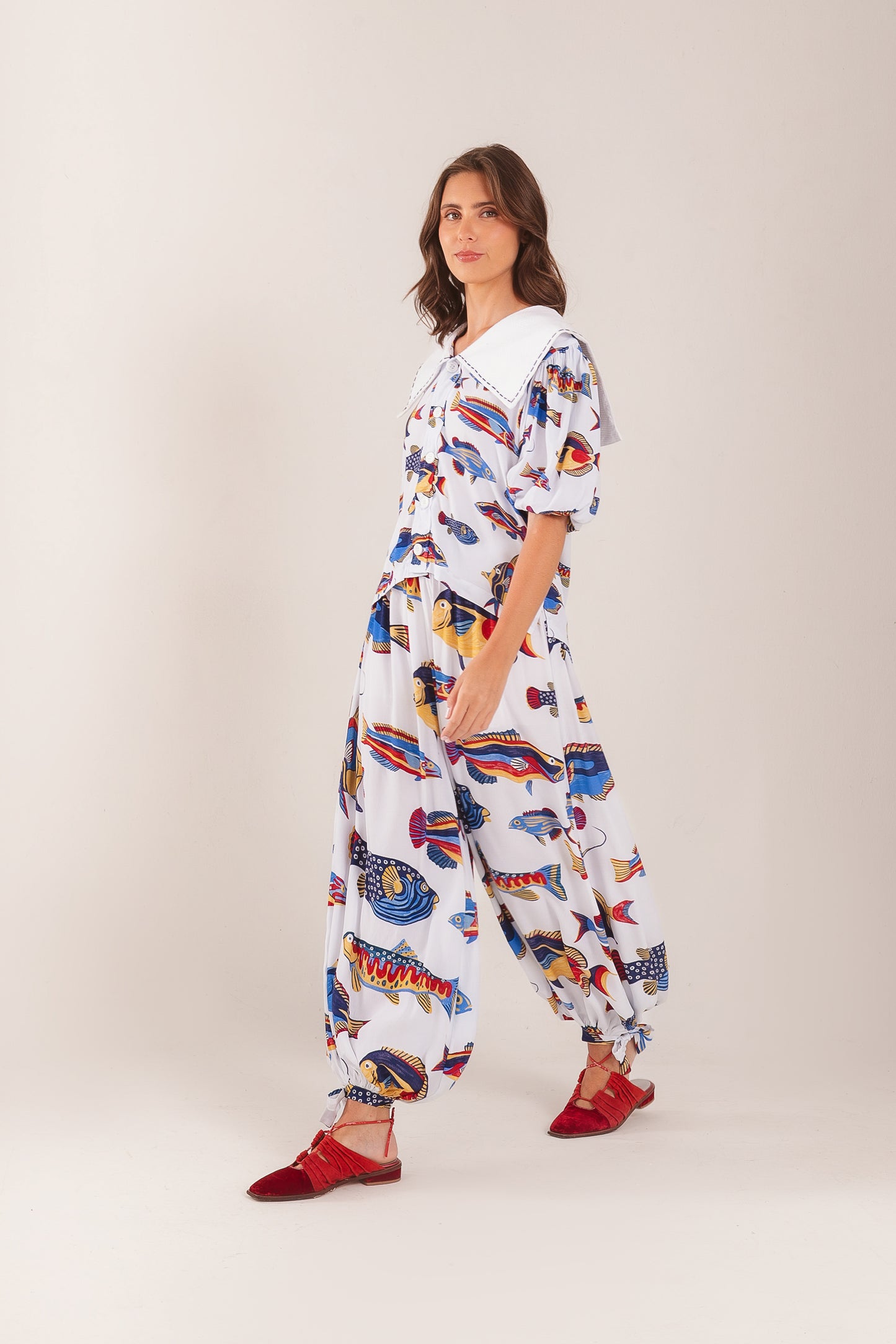 Calça Aladim Búzios - branco