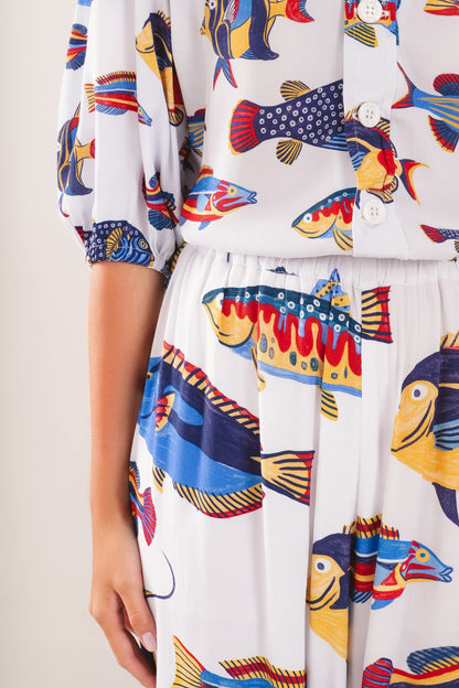 Calça Aladim Búzios - branco