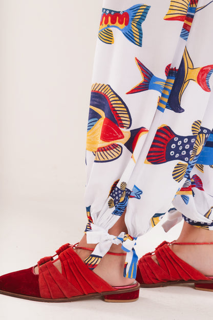 Calça Aladim Búzios - branco