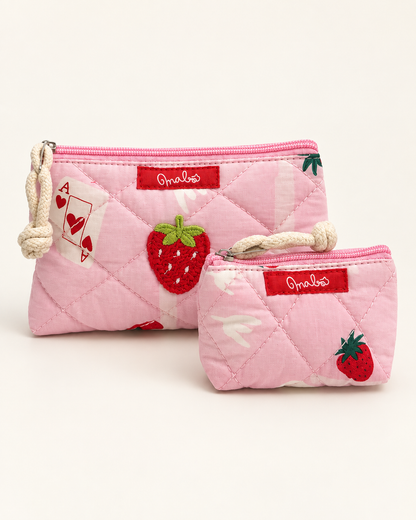 Kit Nécessaire Recanto - rosa