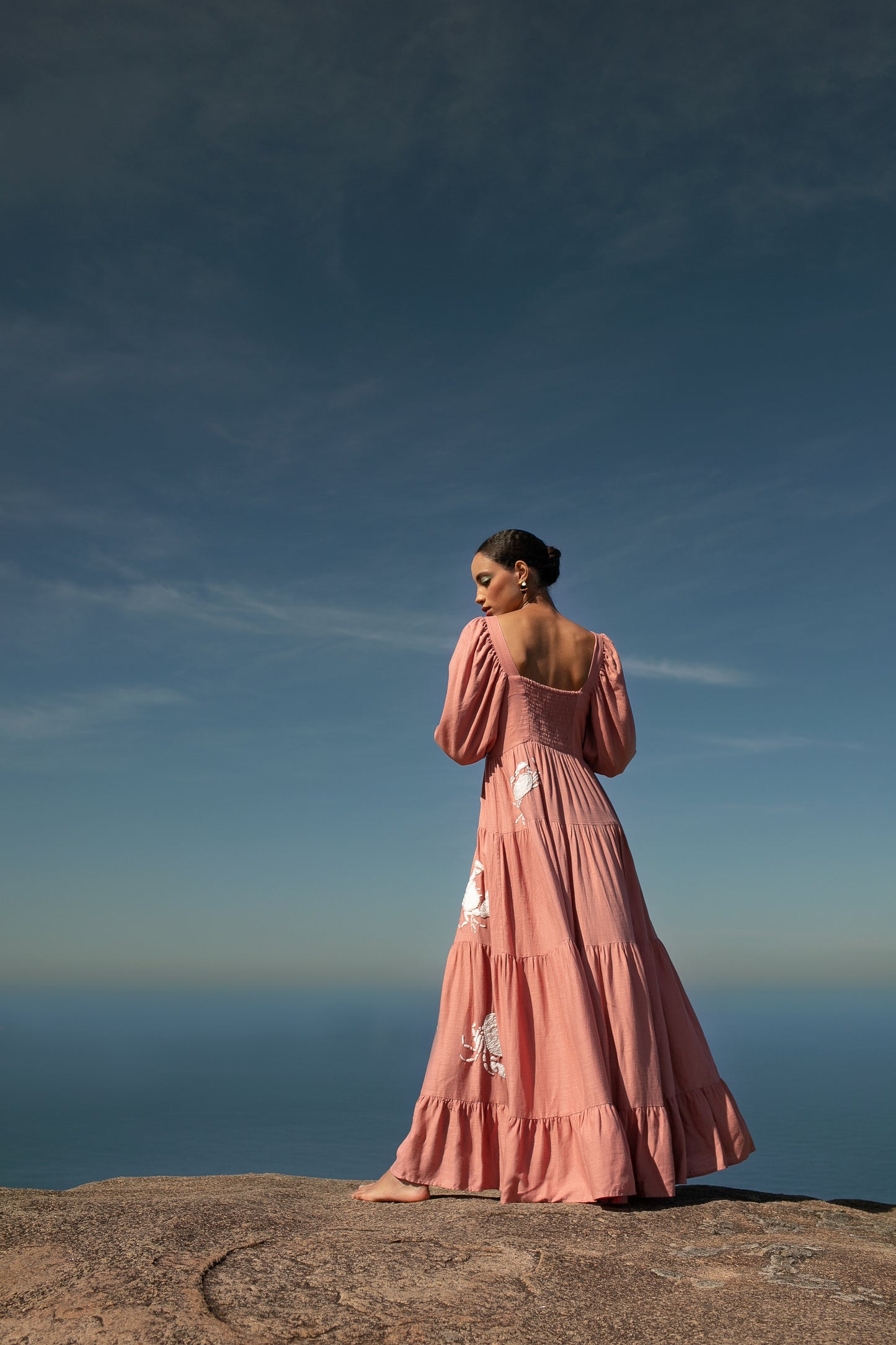 Vestido Amanda Caranguejo - nude