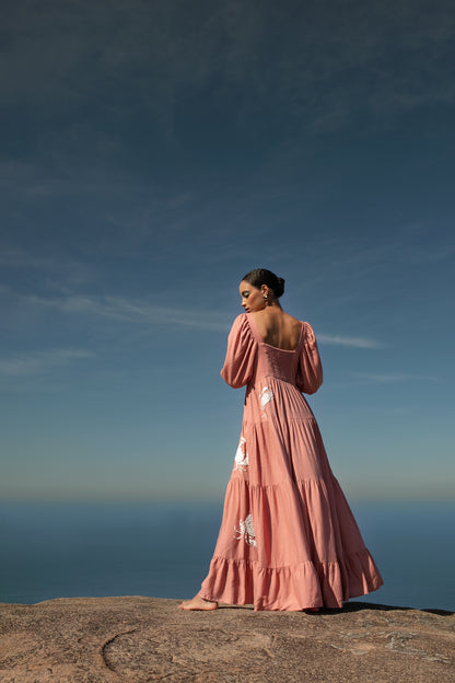 Vestido Amanda Caranguejo - nude