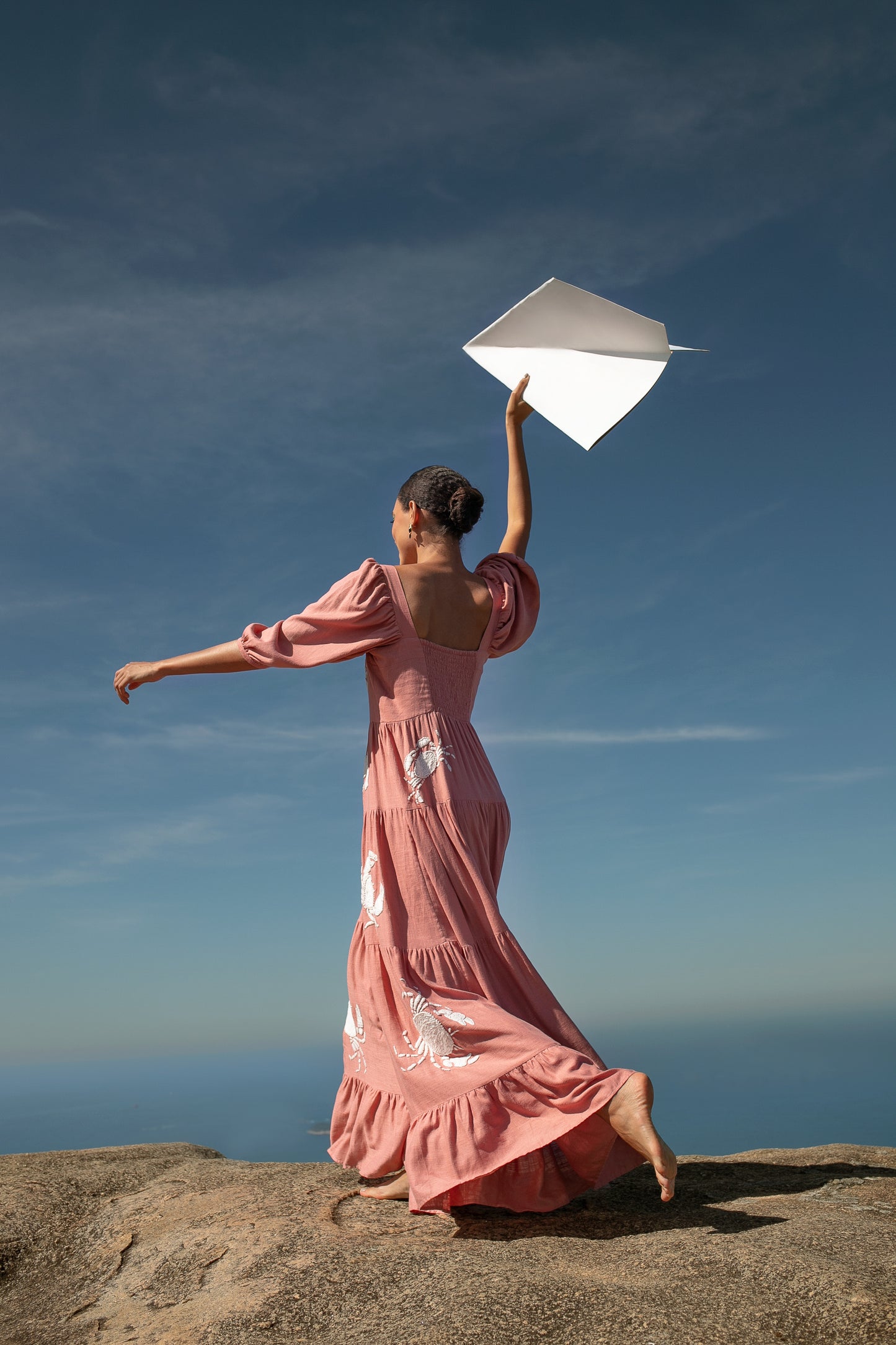 Vestido Amanda Caranguejo - nude