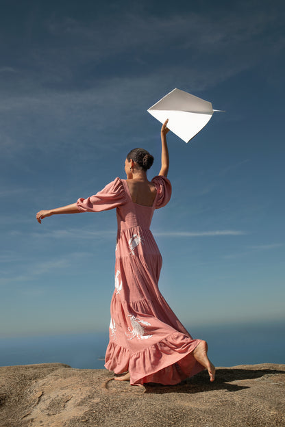 Vestido Amanda Caranguejo - nude