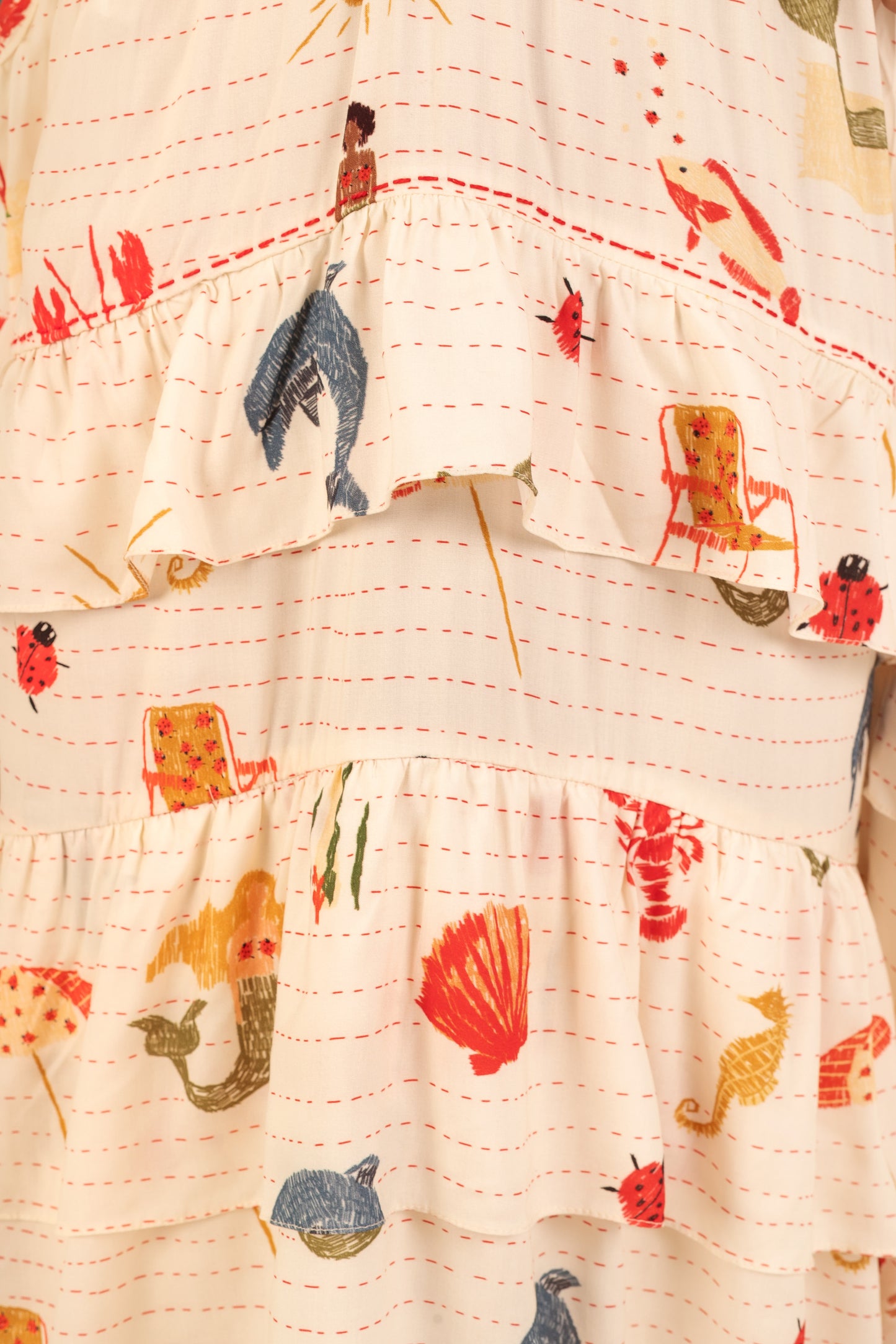 Vestido Afeto Sereias - off