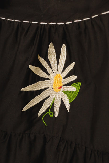 Vestido Sampa Picadeiro - preto