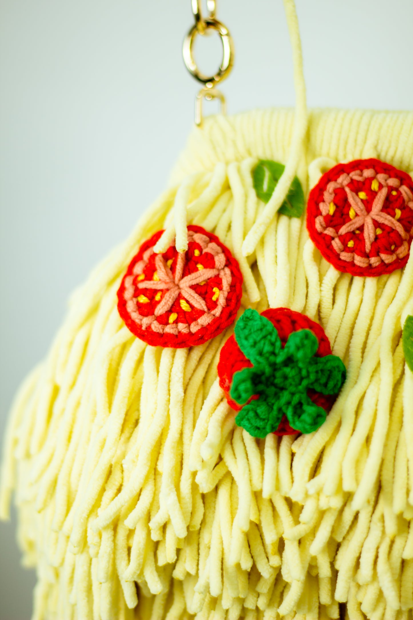 Bolsa Spaghetti - amarelo