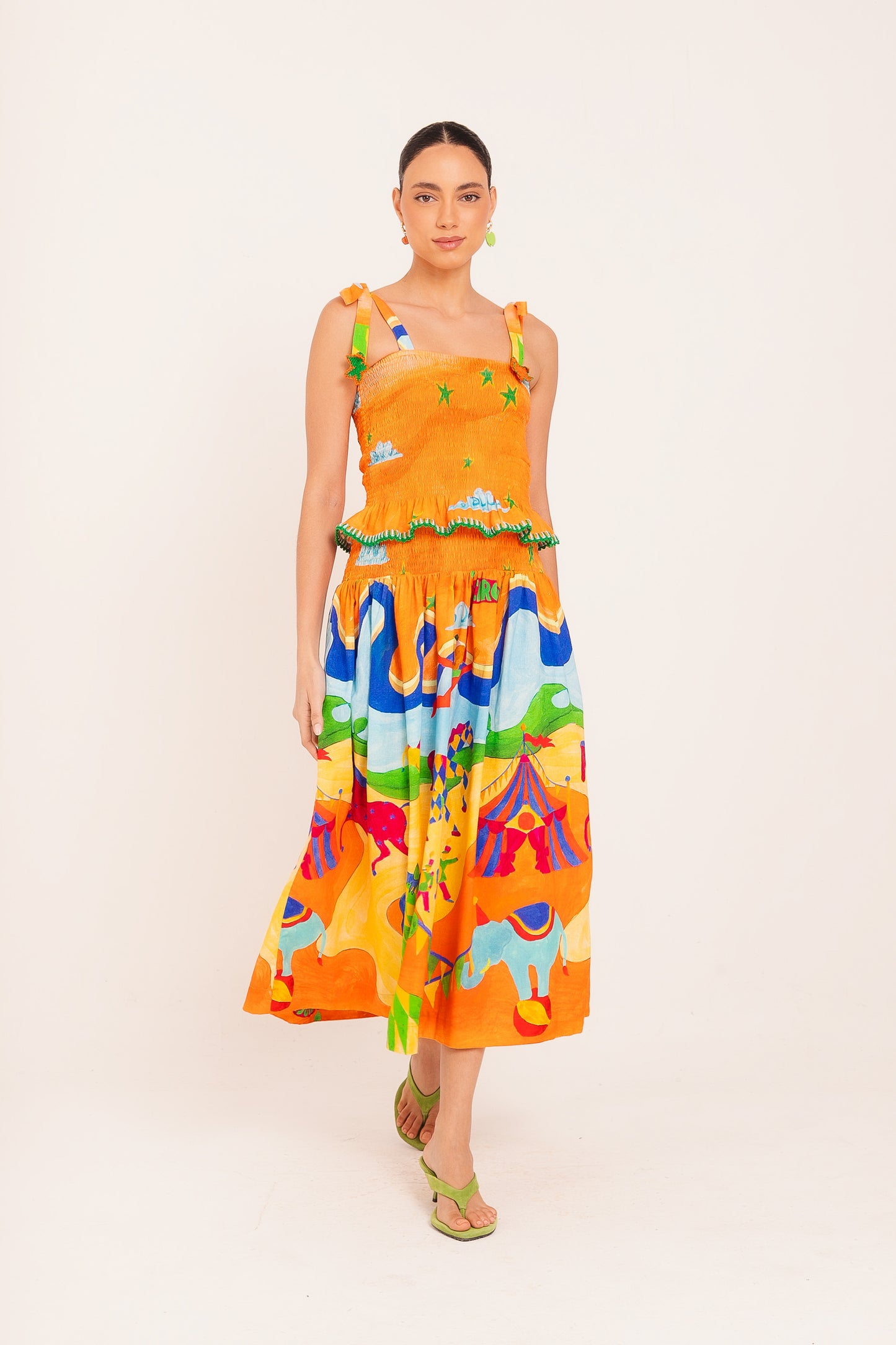 Saia Pirueta - laranja