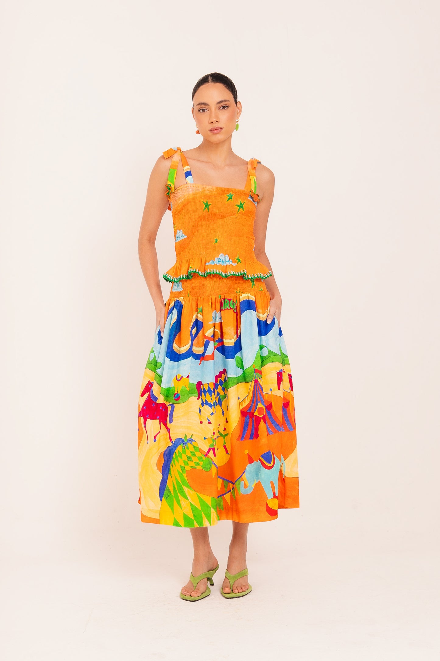 Top Pirueta - laranja