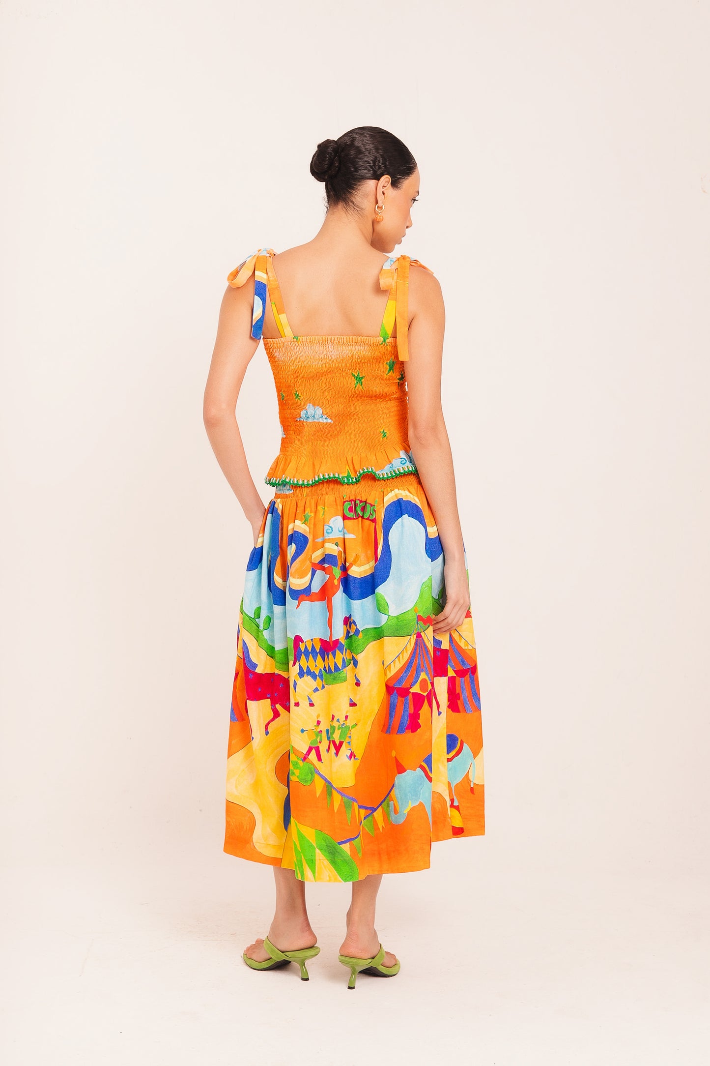 Top Pirueta - laranja