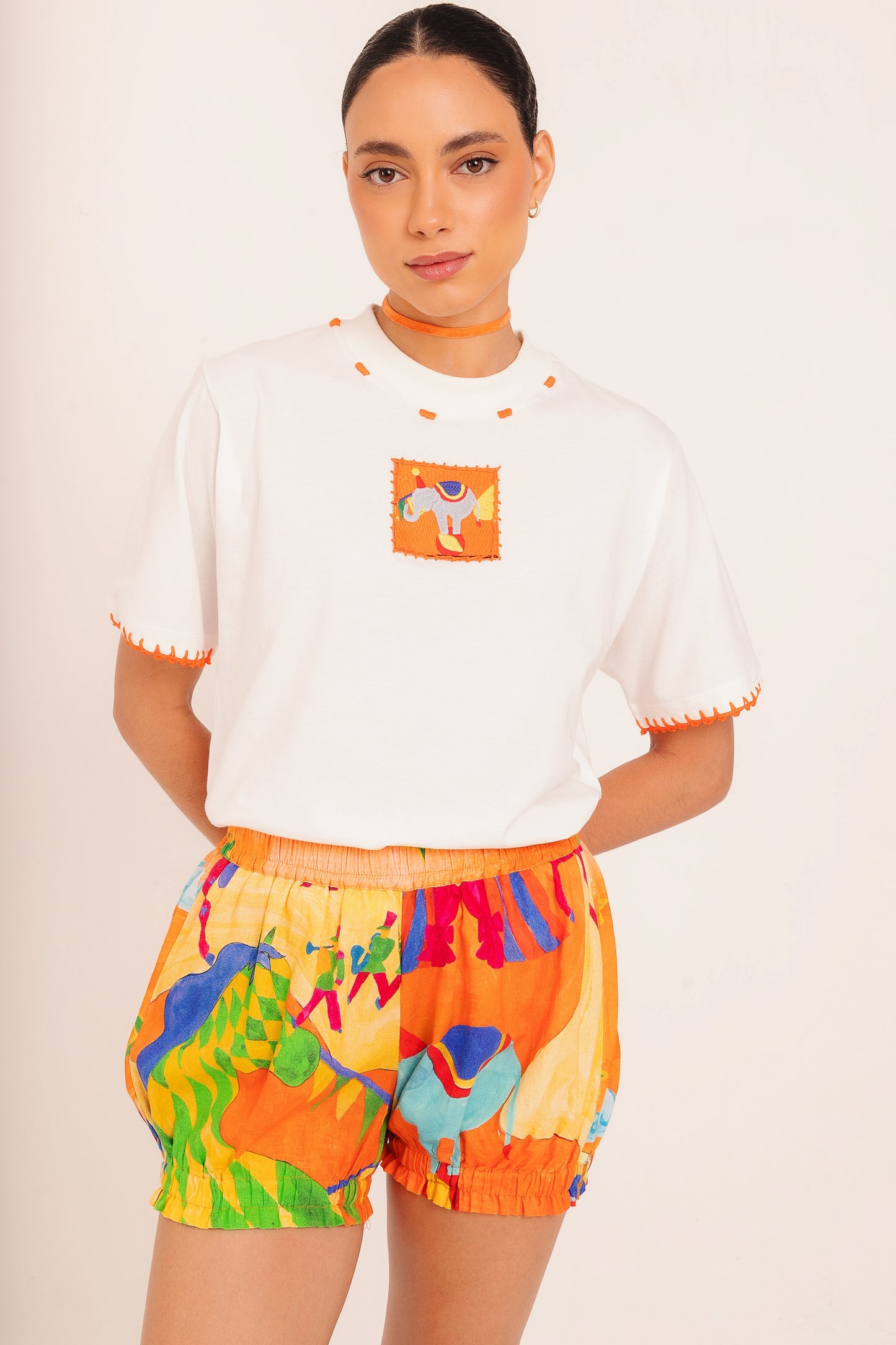 T-Shirt Elefante - off