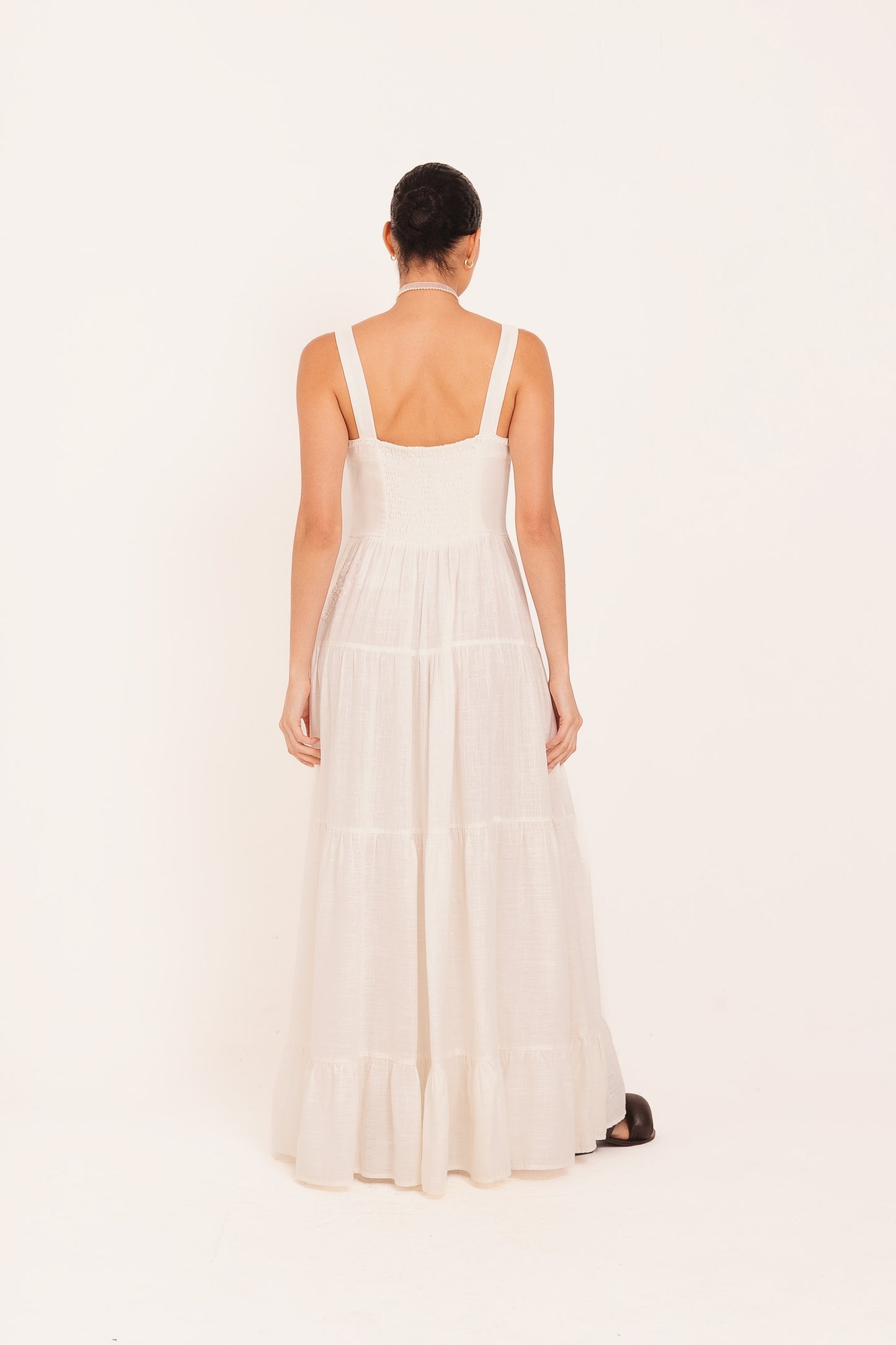Vestido Amanda Lagosta Lurex - off