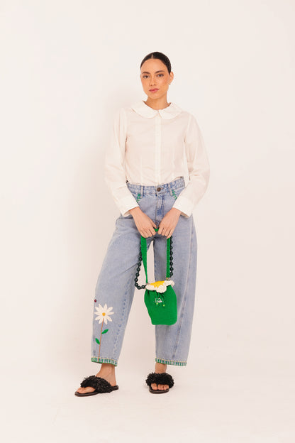 Bolsa Margarida - verde