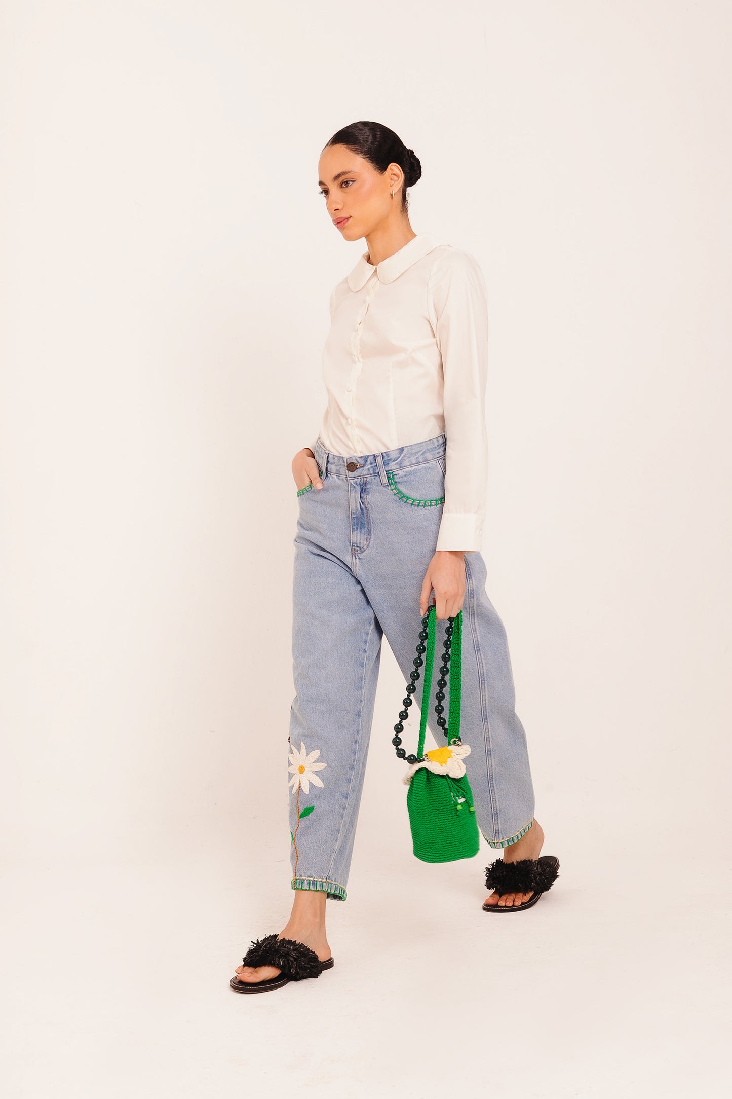 Bolsa Margarida - verde