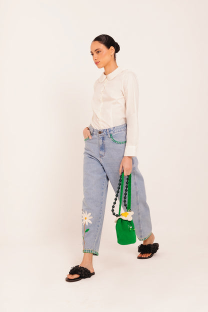Bolsa Margarida - verde