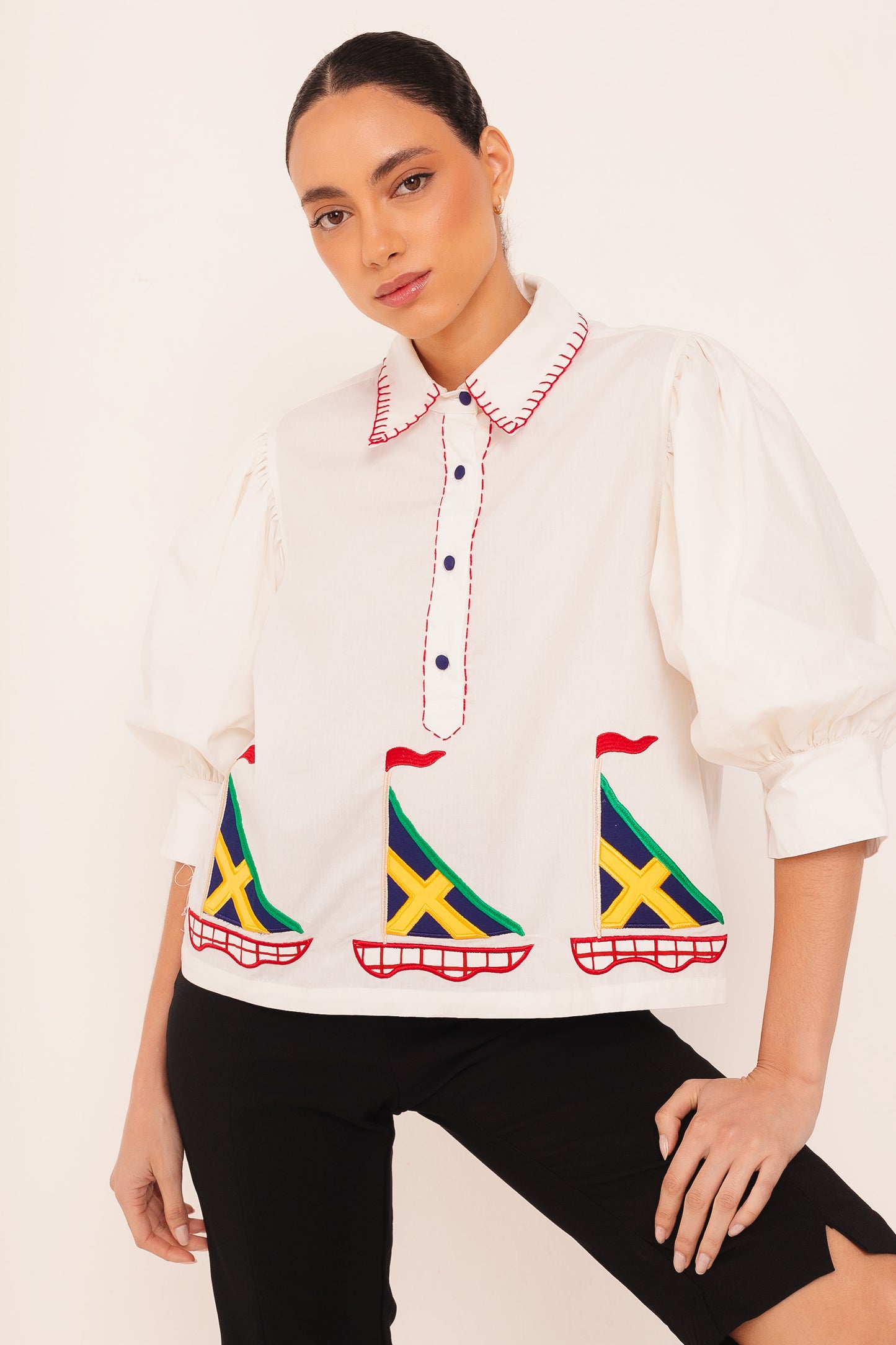 Camisa Navegantes - off