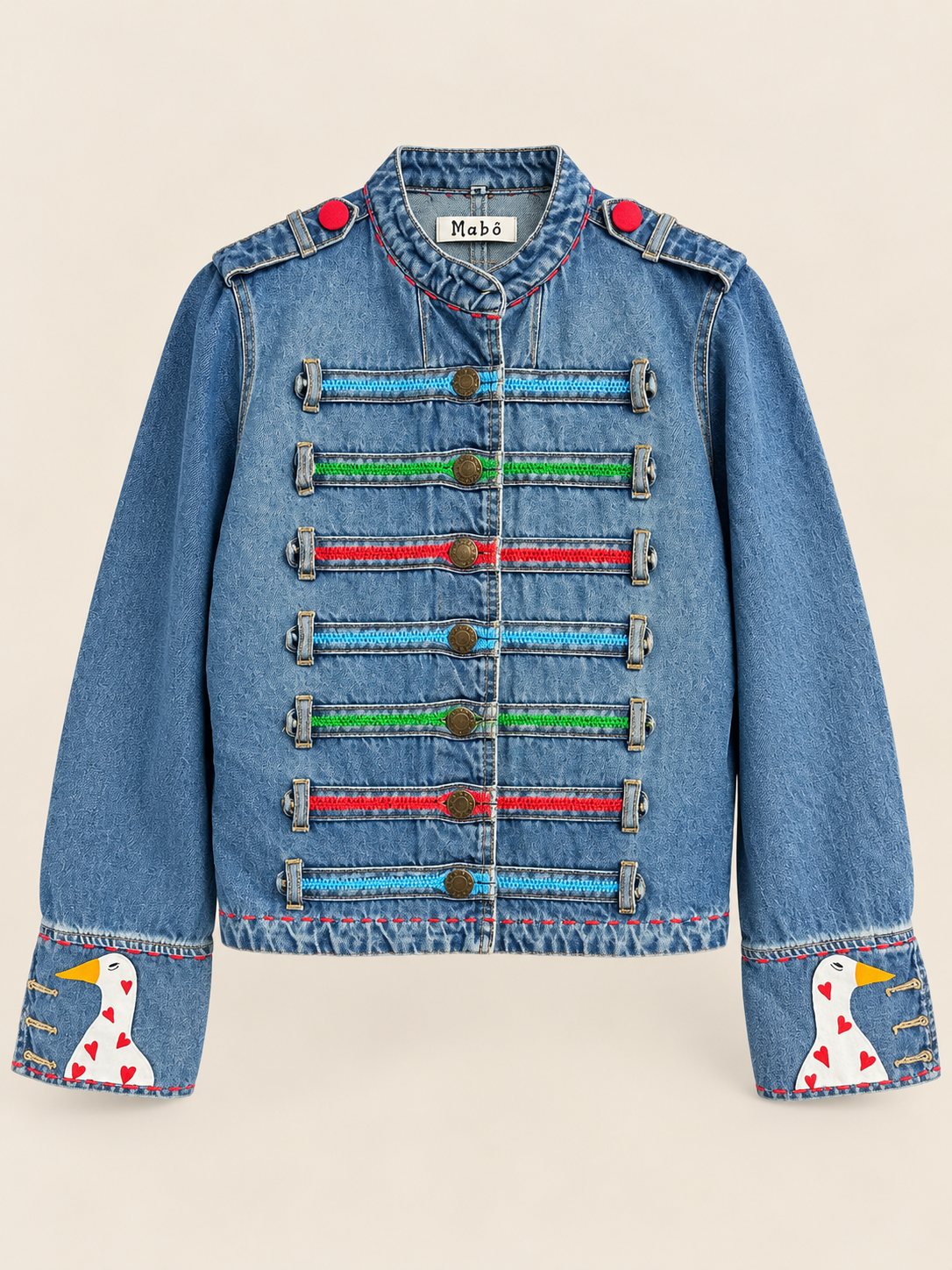 Jaqueta Napoleão Fazendinha - jeans