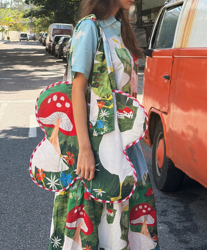 Bolsa Flor - cores variadas
